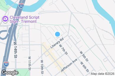 Map image of the property - 2193 W 7th St