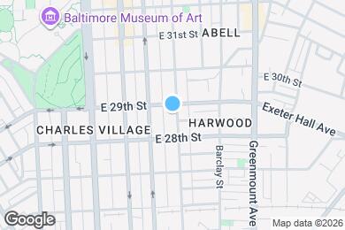 Map image of the property - 2836 Guilford Ave