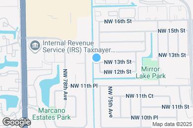 Map image of the property - 1261 NW 75th Terrace