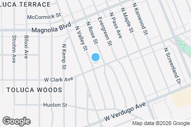 Map image of the property - 808 N Valley St