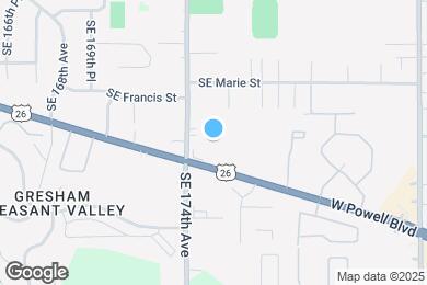 Map image of the property - Foothills Apartments