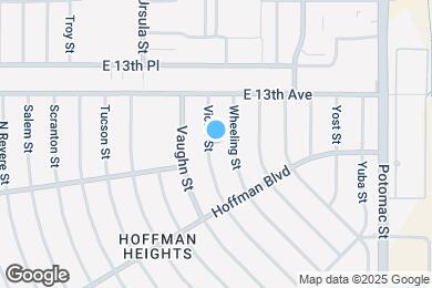 Map image of the property - 1180 Victor St
