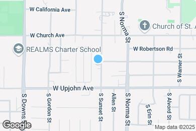 Map image of the property - 409 S Sunset St