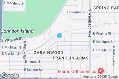Map image of the property - Bradford Pointe Apartments