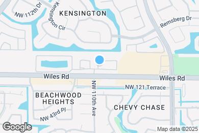 Map image of the property - 10808 NW 46th Dr