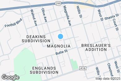 Map image of the property - 1360 Orange Ave