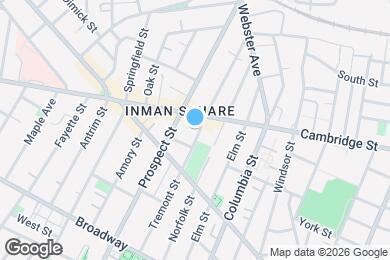 Map image of the property - 79A Tremont St