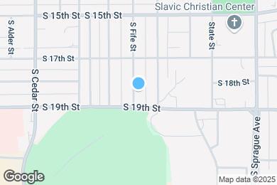 Map image of the property - 1737 S Fife St