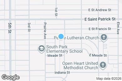 Map image of the property - 109 Saint Anne St