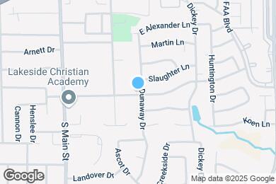 Map image of the property - 309 E Huitt Ln