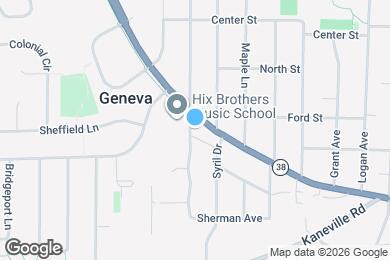 Map image of the property - 313 West St