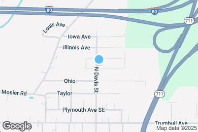 Map image of the property - 400 Idaho Ave
