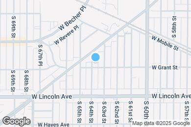 Map image of the property - 2170 S 64th St