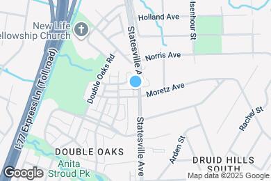 Map image of the property - 2547 Statesville Ave
