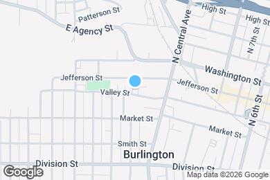 Map image of the property - 1122 Valley St