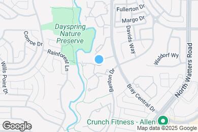 Map image of the property - Cortland at Twin Creeks