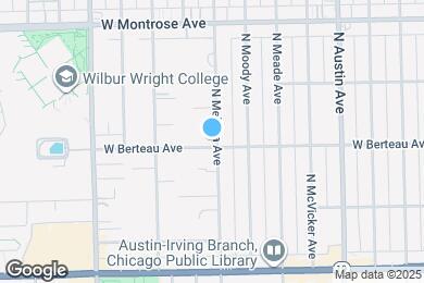 Map image of the property - 4204 N Melvina Ave