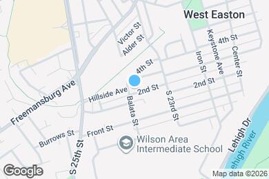 Map image of the property - 2353 2nd St