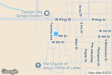 Map image of the property - 1205 W 4th St