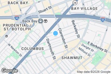 Map image of the property - 95 Appleton St