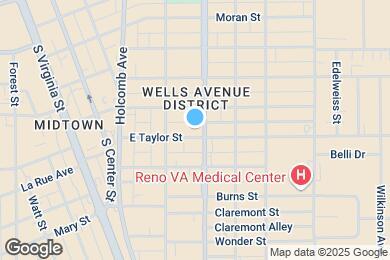 Map image of the property - 345 E Taylor St