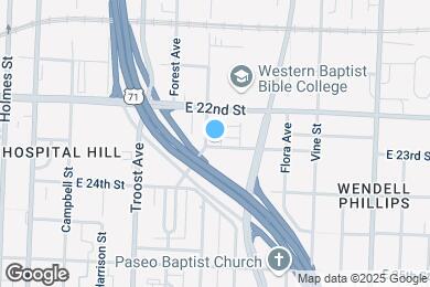 Map image of the property - 2247 Tracy Ave