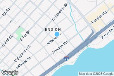 Map image of the property - 1810 Jefferson St
