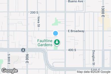 Map image of the property - 1037 E Linden Ave
