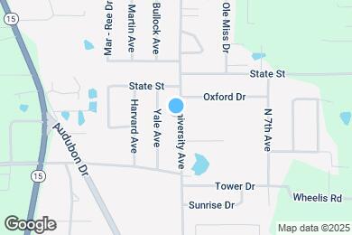 Map image of the property - 3812 University Ave
