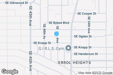 Map image of the property - 4990 SE Ogden St