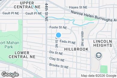 Map image of the property - 4502 Eads Plz NE