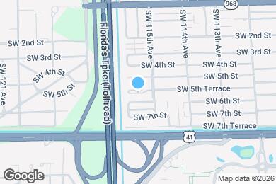 Map image of the property - 550 SW 115th Ave