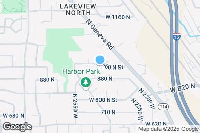 Map image of the property - 2419 W 960 N