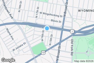 Map image of the property - 1516 Rowan St