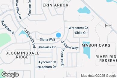 Map image of the property - 2553 Siena Way