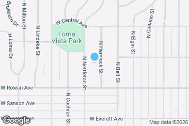 Map image of the property - 5621 N Hemlock St
