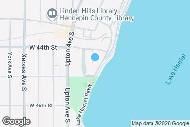 Map image of the property - 4430 W Lake Harriet Pky