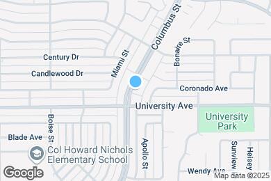 Map image of the property - 4245 Columbus St