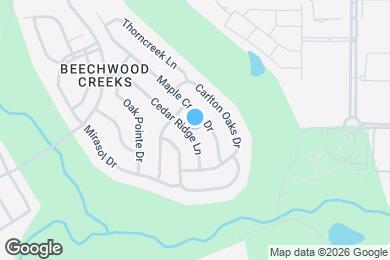 Map image of the property - 2921 Cedar Ridge Ln