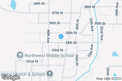 Map image of the property - 3816 34th St
