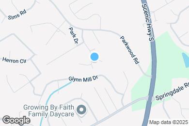 Map image of the property - 2880 Park Chase Dr