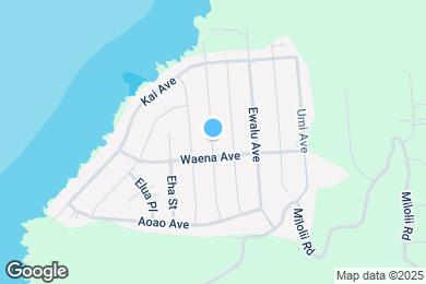 Map image of the property - 88-1523 Eono St