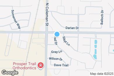 Map image of the property - 830 Trail Dr