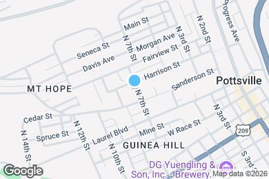 Map image of the property - 511 N 7th St