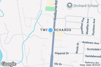 Map image of the property - 1185 Shelburne