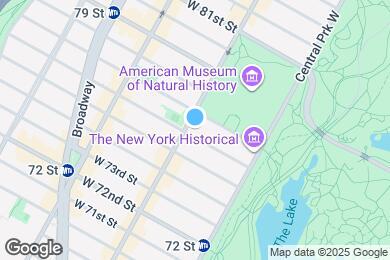 Map image of the property - 55 W 76th St