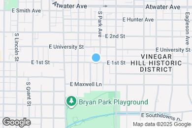 Map image of the property - 810 E 1st St