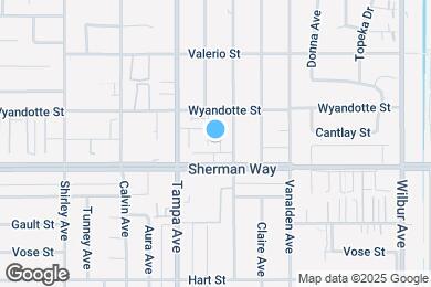 Map image of the property - 19221 Sherman Way