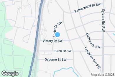 Map image of the property - 1119 Victory Dr SW
