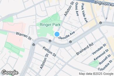 Map image of the property - 128 Glenville Ave